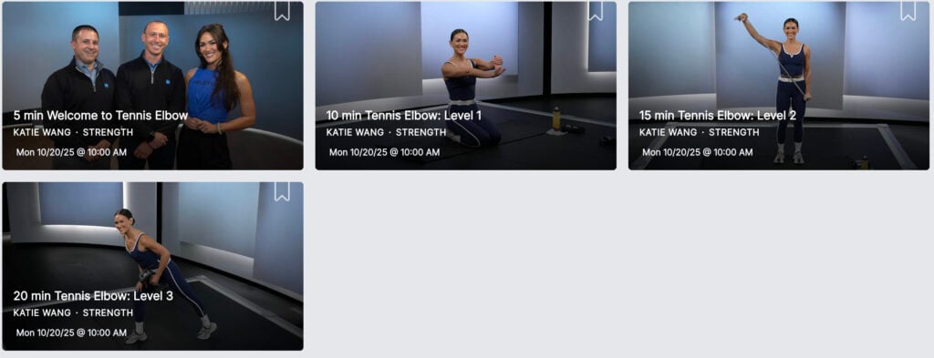 Tennis Elbow Collection with Katie Wang